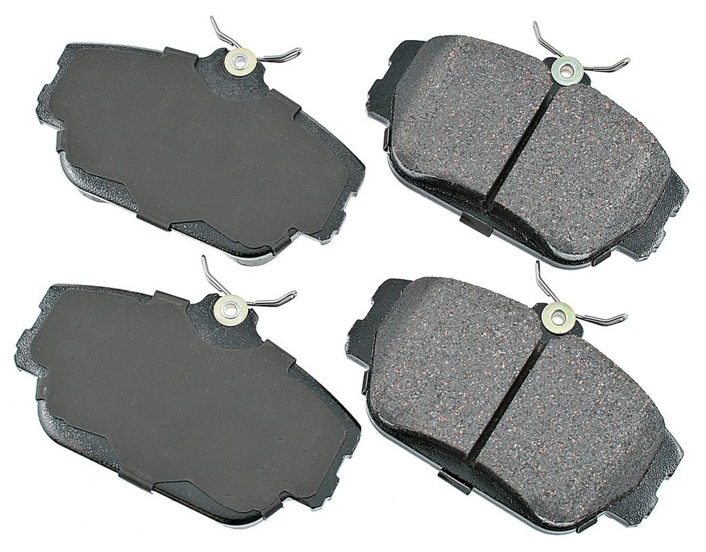Akebono ACT598 - ProACT Ultra Premium Ceramic Disc Brake Pad Set, 2-Wheel Set