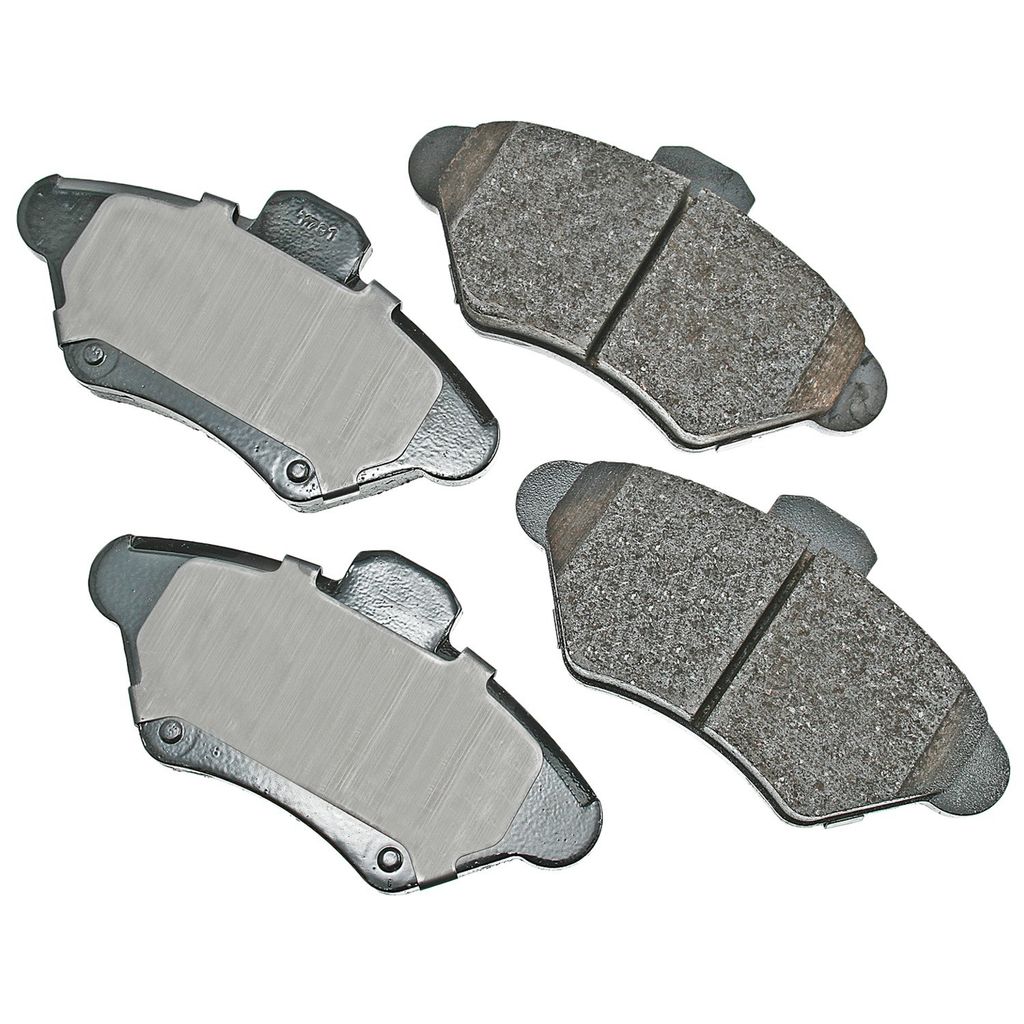 Akebono ACT600 - ProACT Ultra Premium Ceramic Disc Brake Pad Set, 2-Wheel Set
