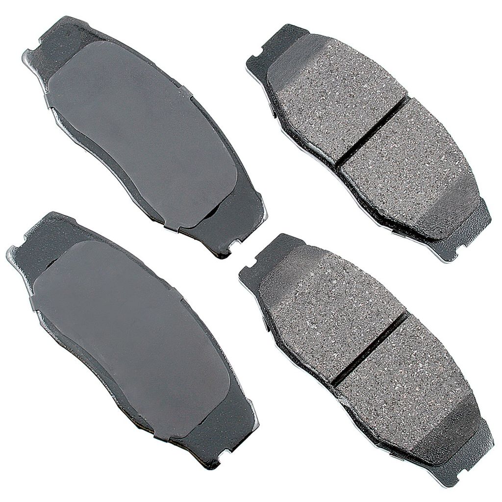 Akebono ACT604 - ProACT Ultra Premium Ceramic Disc Brake Pad Set, 2-Wheel Set