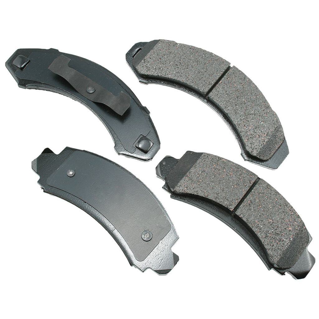 Akebono ACT607 - ProACT Ultra Premium Ceramic Disc Brake Pad Set, 2-Wheel Set