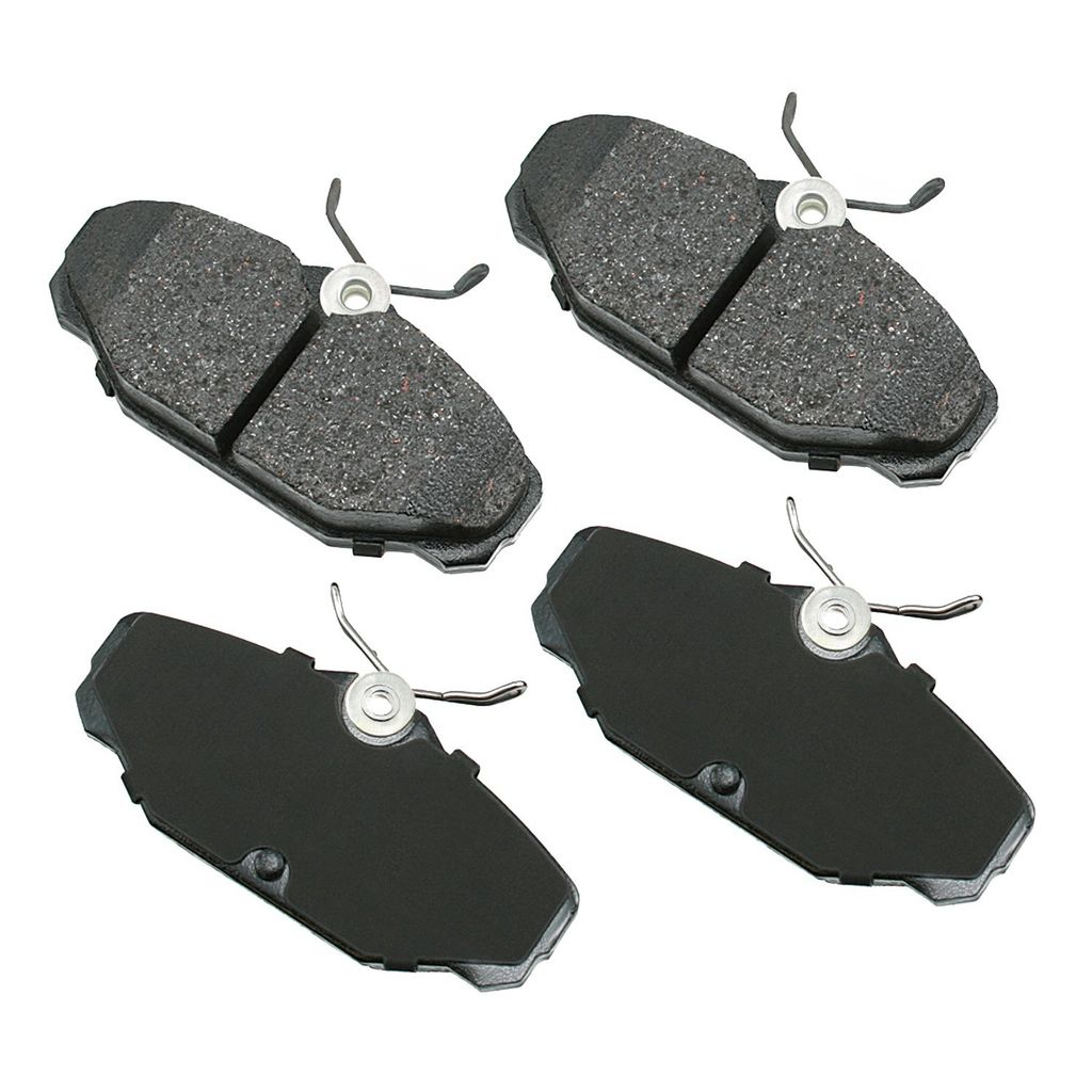 Akebono ACT610 - ProACT Ultra Premium Ceramic Disc Brake Pad Set, 2-Wheel Set