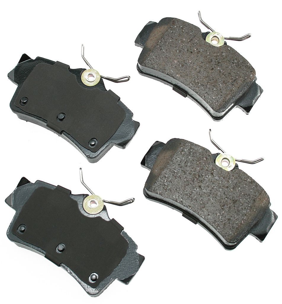 Akebono ACT627 - ProACT Ultra Premium Ceramic Disc Brake Pad Set, 2-Wheel Set