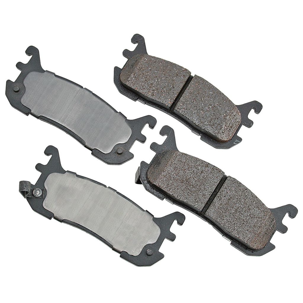Akebono ACT636 - ProACT Ultra Premium Ceramic Disc Brake Pad Set, 2-Wheel Set