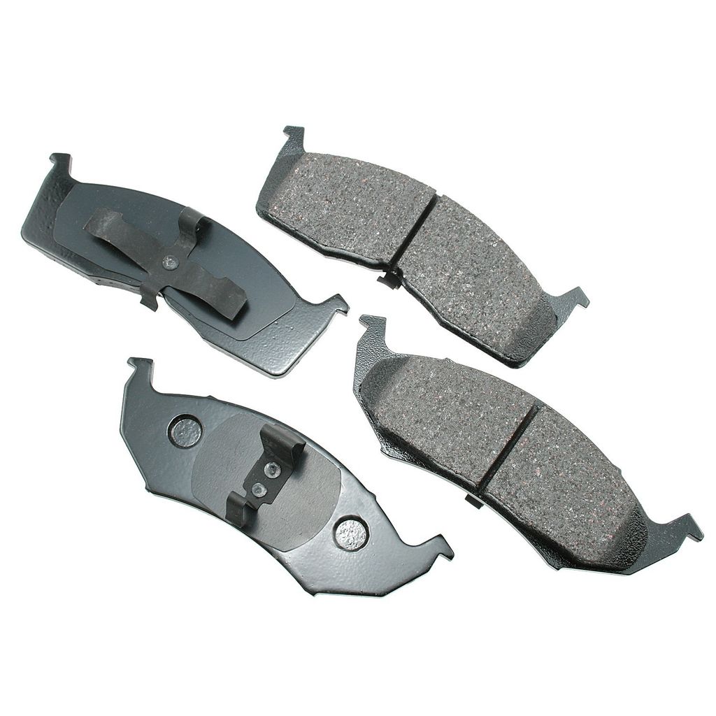 Akebono ACT642 - ProACT Ultra Premium Ceramic Disc Brake Pad Set, 2-Wheel Set