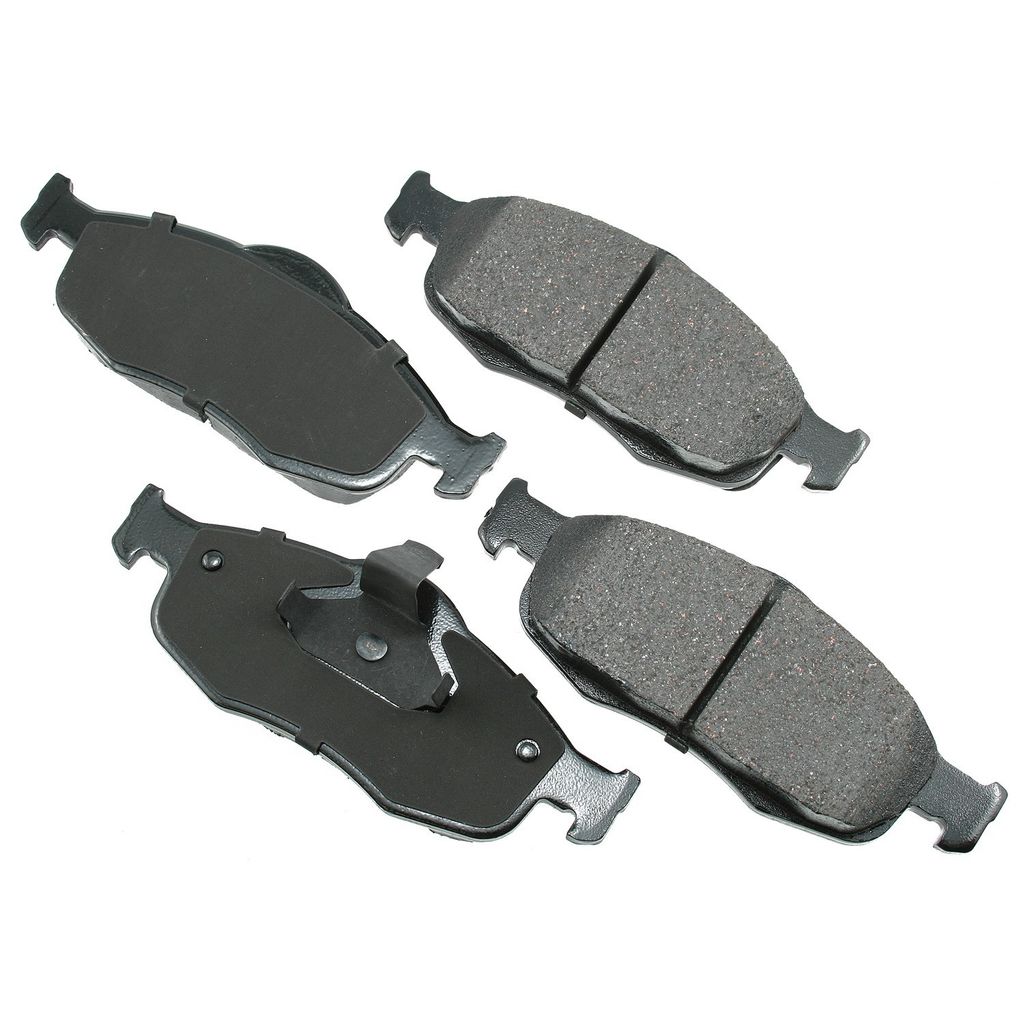Akebono ACT648 - ProACT Ultra Premium Ceramic Disc Brake Pad Set, 2-Wheel Set