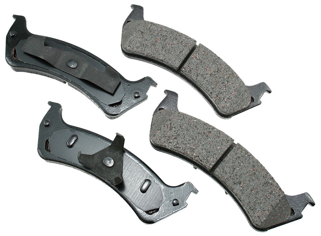 Akebono ACT667 - ProACT Ultra Premium Ceramic Disc Brake Pad Set, 2-Wheel Set