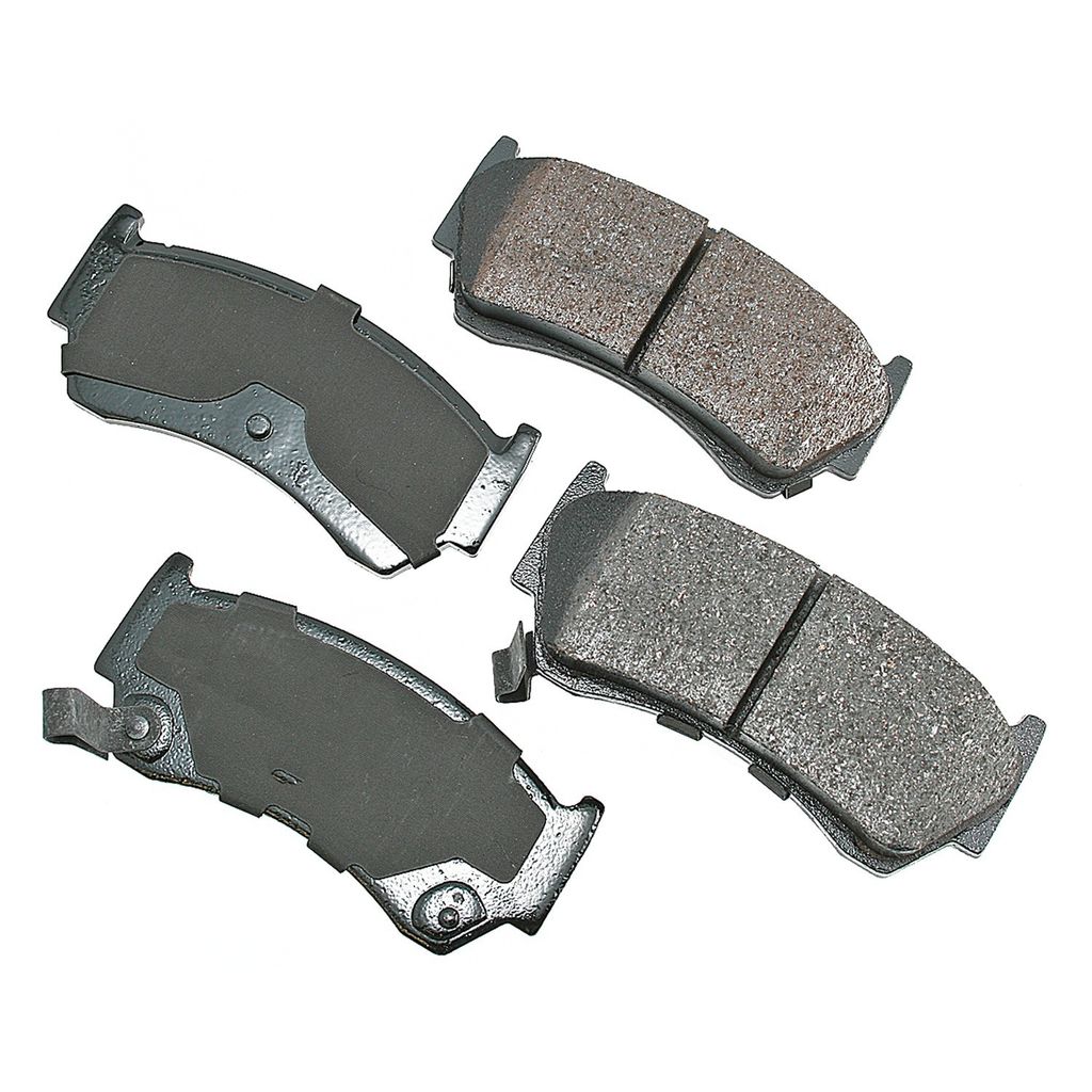 Akebono ACT668 - ProACT Ultra Premium Ceramic Disc Brake Pad Set, 2-Wheel Set