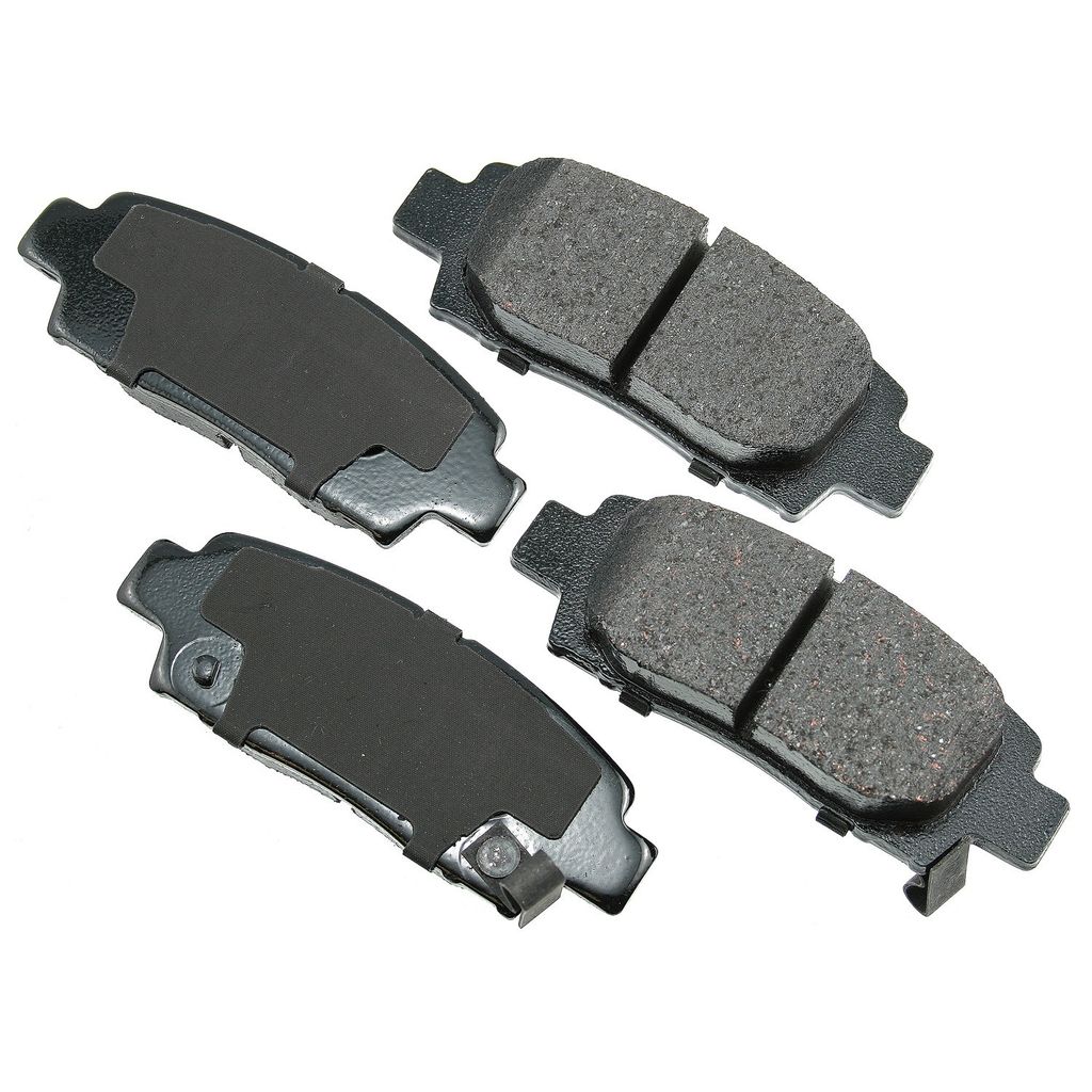 Akebono ACT672 - ProACT Ultra Premium Ceramic Disc Brake Pad Set, 2-Wheel Set
