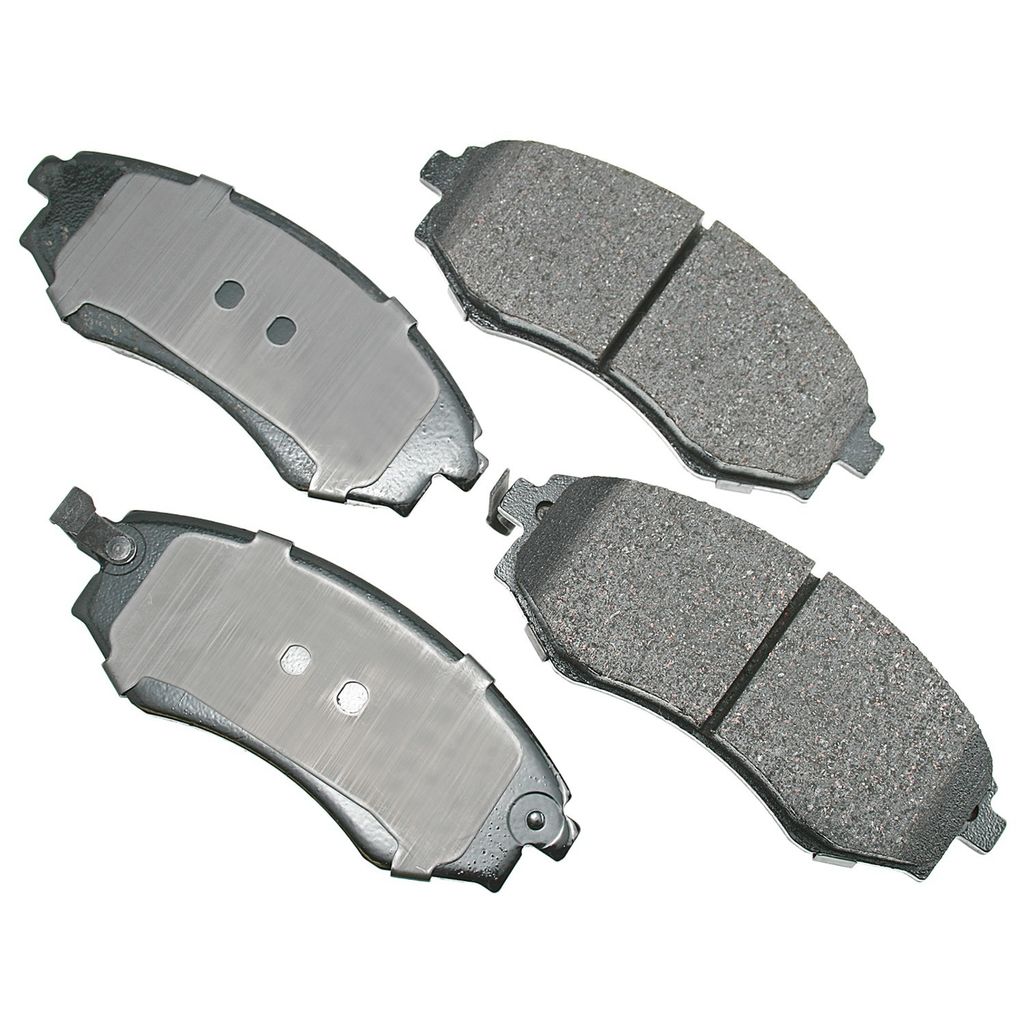 Akebono ACT700 - ProACT Ultra Premium Ceramic Disc Brake Pad Set, 2-Wheel Set