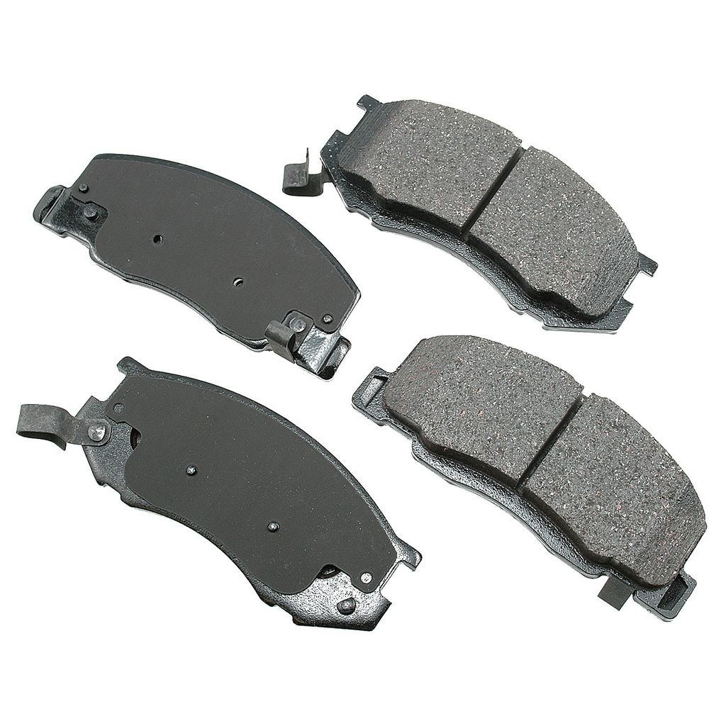 Akebono ACT716 - ProACT Ultra Premium Ceramic Disc Brake Pad Set, 2-Wheel Set