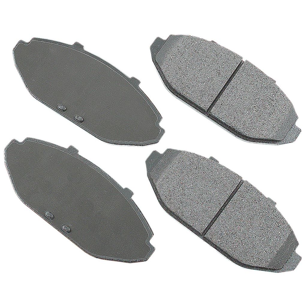 Akebono ACT748 - ProACT Ultra Premium Ceramic Disc Brake Pad Set, 2-Wheel Set