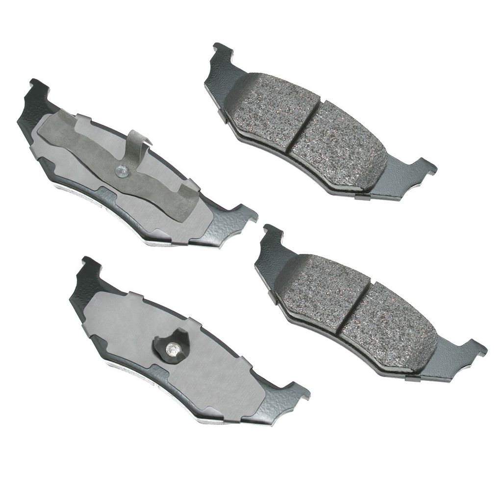 Akebono ACT782 - ProACT Ultra Premium Ceramic Disc Brake Pad Set, 2-Wheel Set