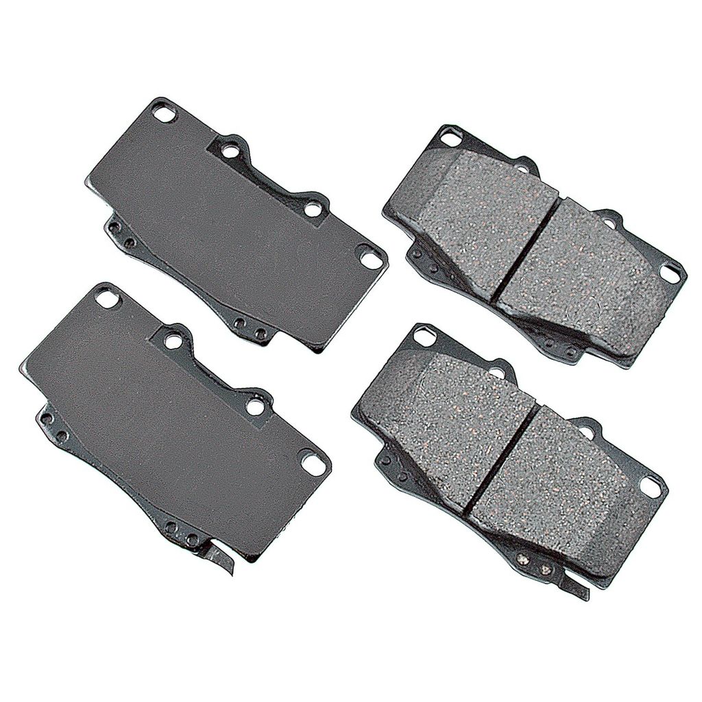 Akebono ACT799 - ProACT Ultra Premium Ceramic Disc Brake Pad Set, 2-Wheel Set