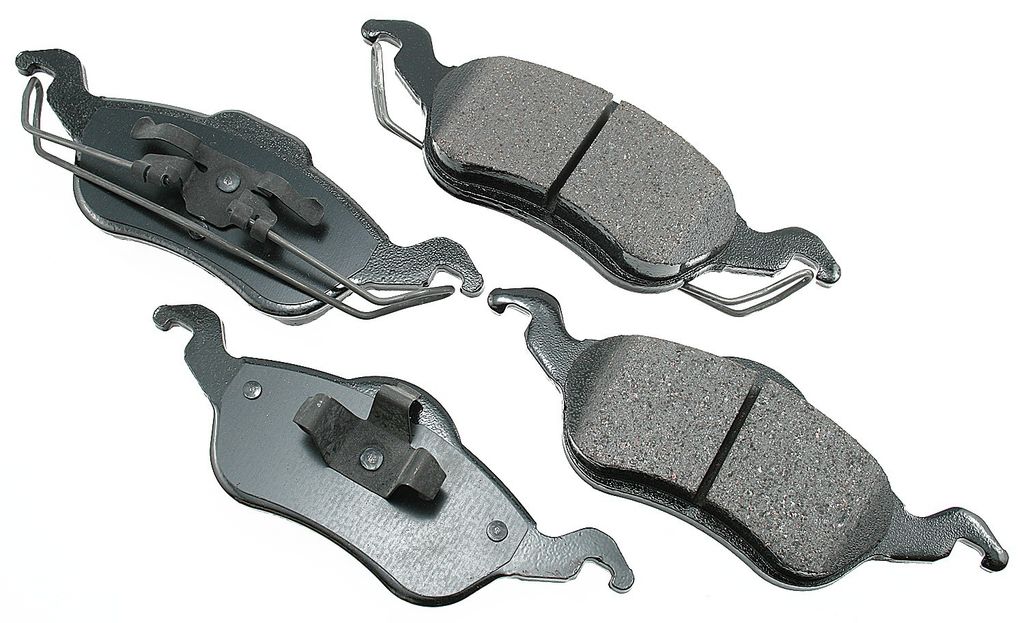 Akebono ACT816 - ProACT Ultra Premium Ceramic Disc Brake Pad Set, 2-Wheel Set