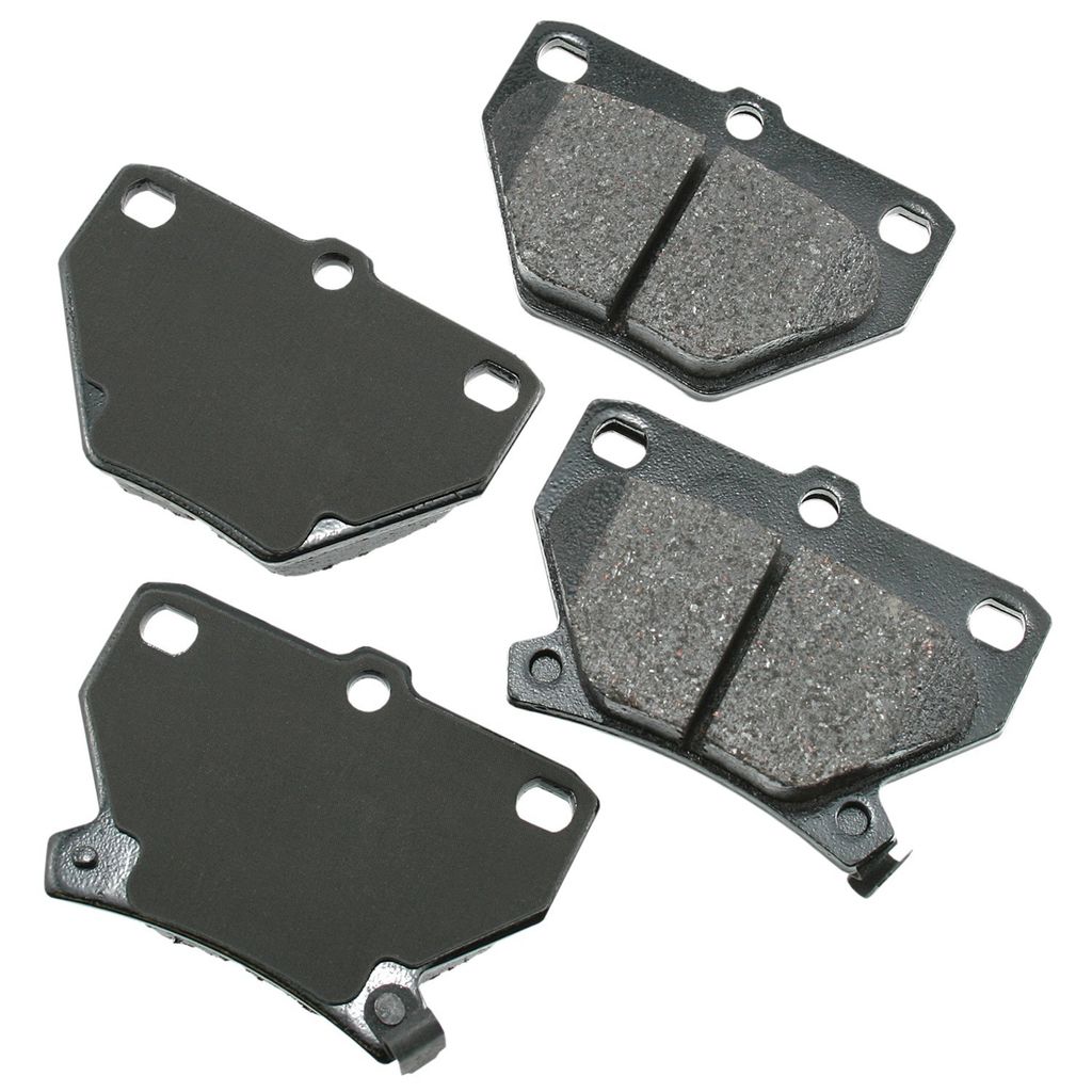 Akebono ACT823 - ProACT Ultra Premium Ceramic Disc Brake Pad Set, 2-Wheel Set