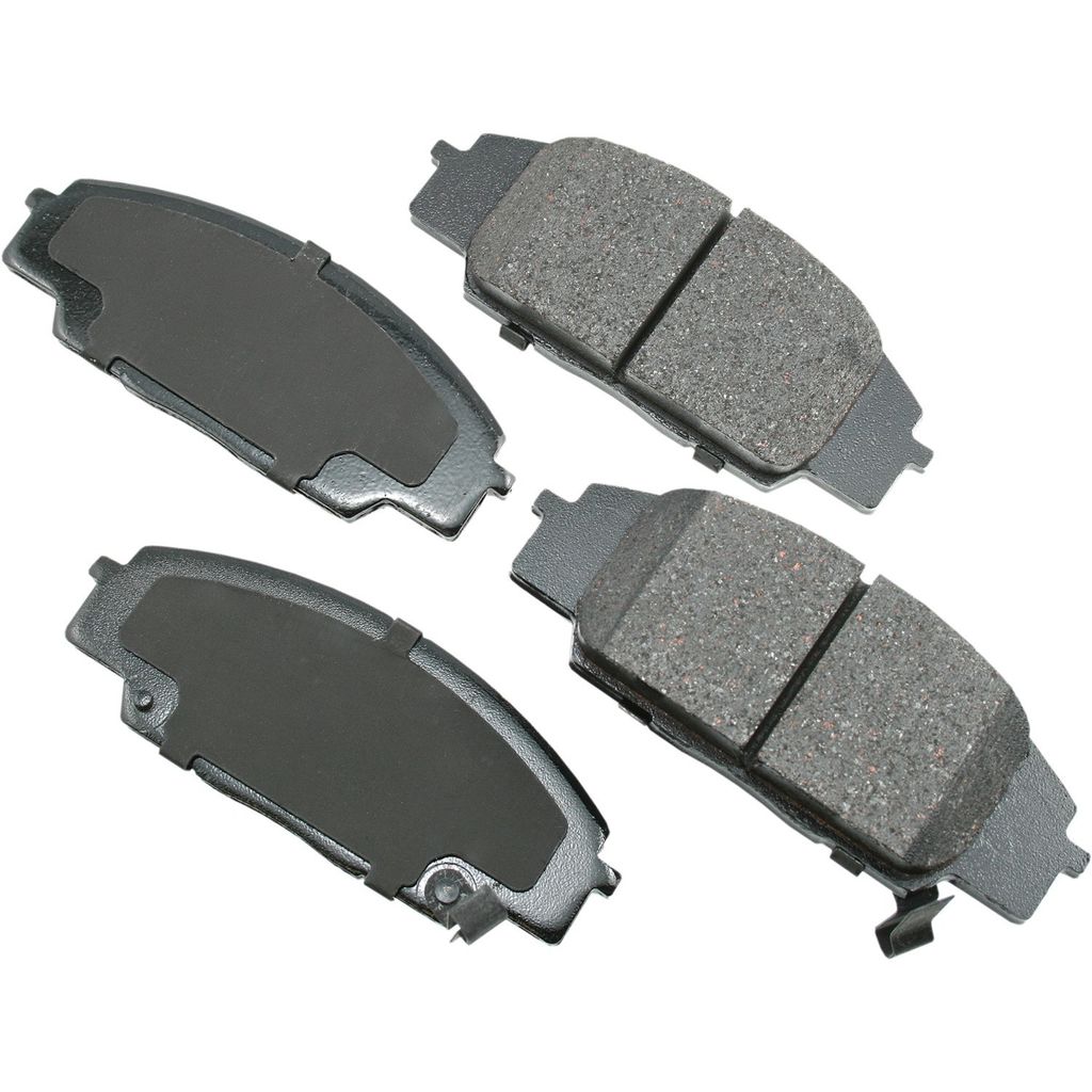 Akebono ACT829 - ProACT Ultra Premium Ceramic Disc Brake Pad Set, 2-Wheel Set