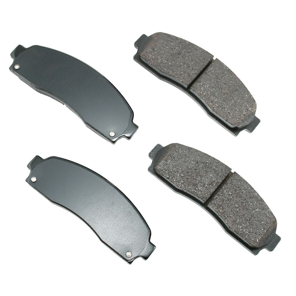 Akebono ACT833 - ProACT Ultra Premium Ceramic Disc Brake Pad Set, 2-Wheel Set
