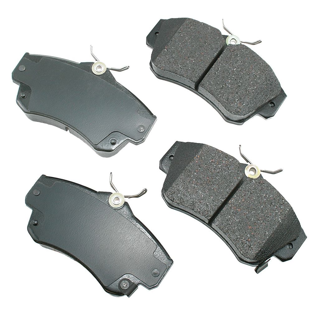 Akebono ACT841 - ProACT Ultra Premium Ceramic Disc Brake Pad Set, 2-Wheel Set