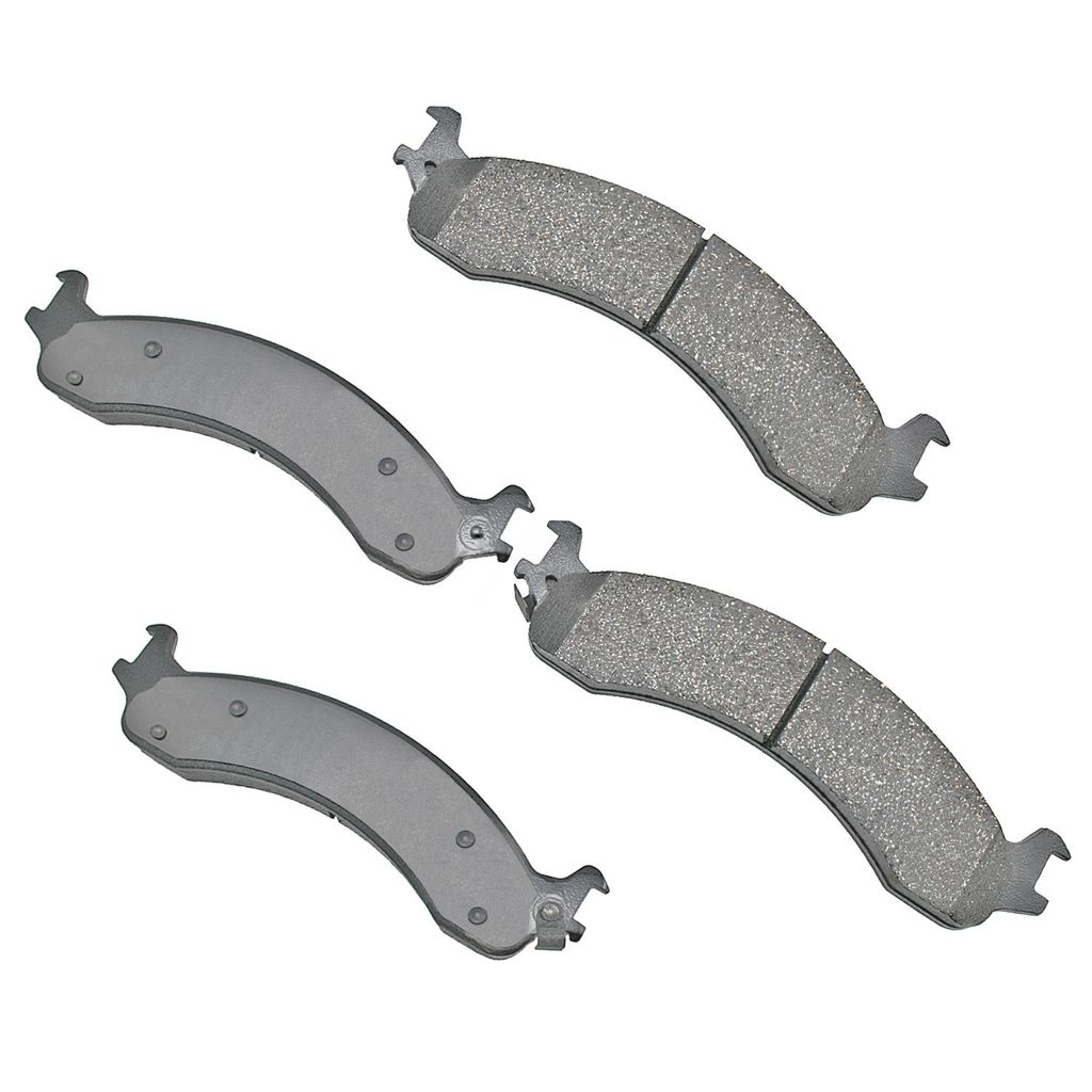 Akebono ACT859 - ProACT Ultra Premium Ceramic Disc Brake Pad Set, 2-Wheel Set