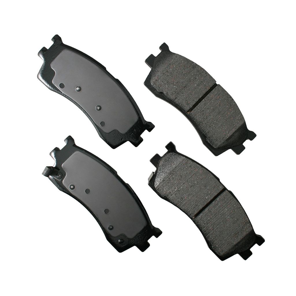 Akebono ACT889 - ProACT Ultra Premium Ceramic Disc Brake Pad Set, 2-Wheel Set
