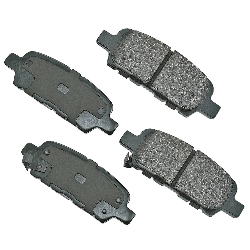 Akebono ACT905 - ProACT Ultra Premium Ceramic Disc Brake Pad Set, 2-Wheel Set