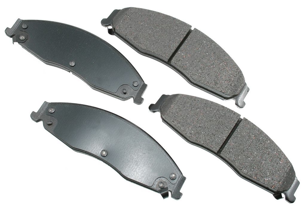 Akebono ACT921 - ProACT Ultra Premium Ceramic Disc Brake Pad Set, 2-Wheel Set