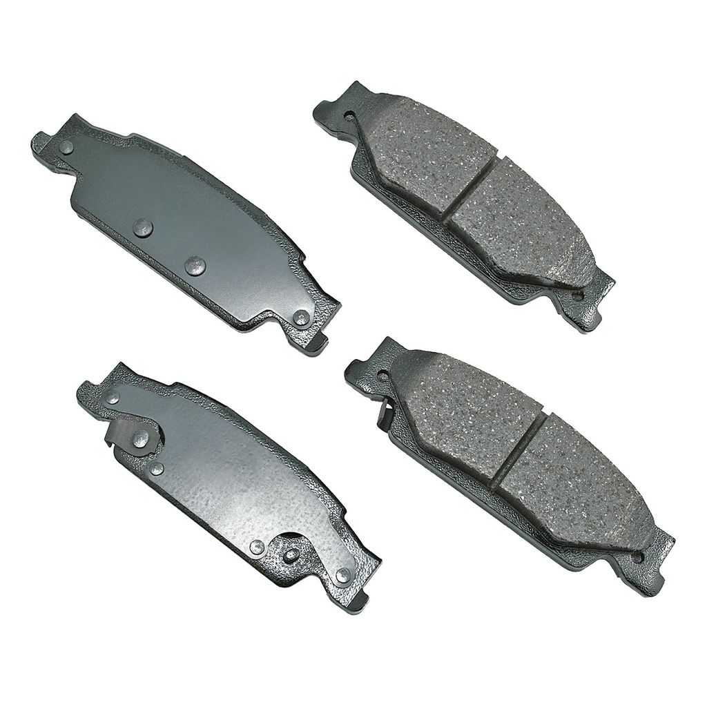 Akebono ACT922 - ProACT Ultra Premium Ceramic Disc Brake Pad Set, 2-Wheel Set