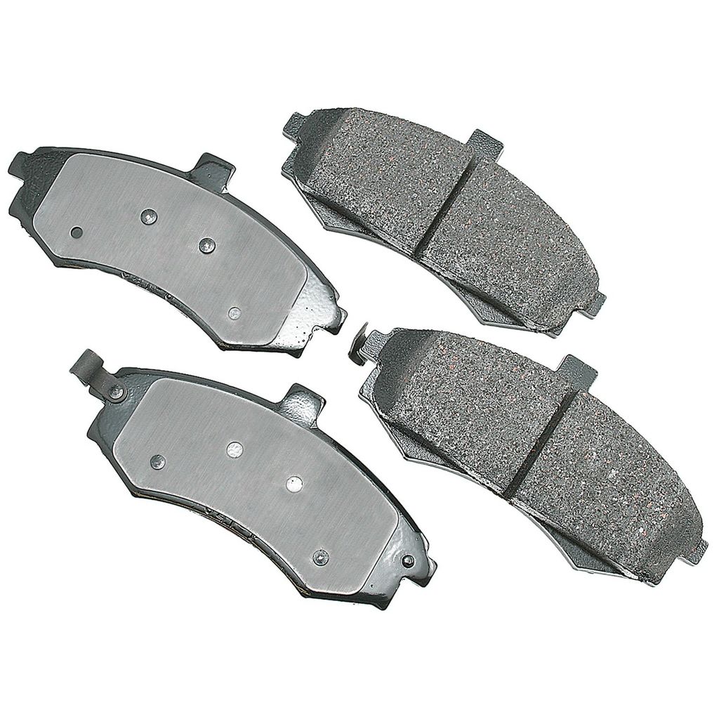 Akebono ACT941 - ProACT Ultra Premium Ceramic Disc Brake Pad Set, 2-Wheel Set