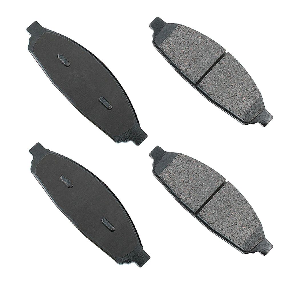 Akebono ACT953 - ProACT Ultra Premium Ceramic Disc Brake Pad Set, 2-Wheel Set