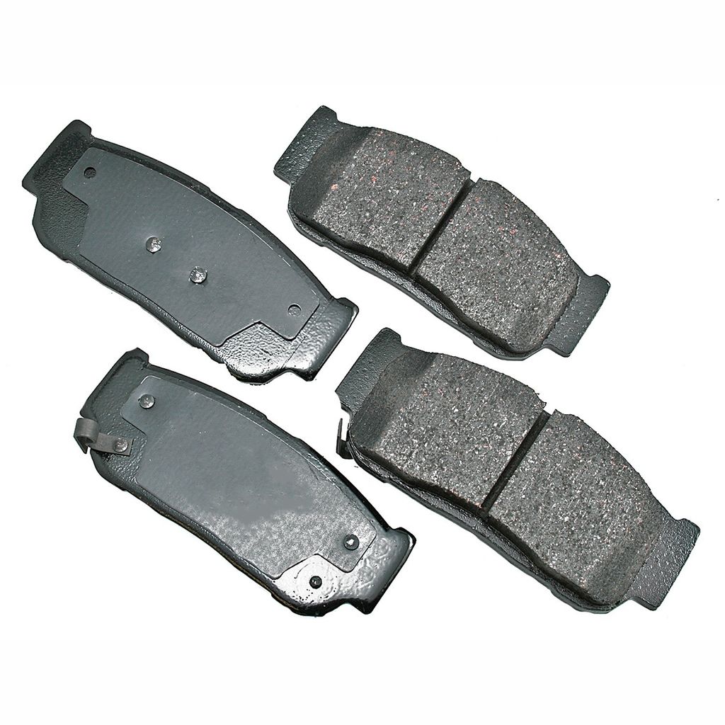 Akebono ACT954 - ProACT Ultra Premium Ceramic Disc Brake Pad Set, 2-Wheel Set