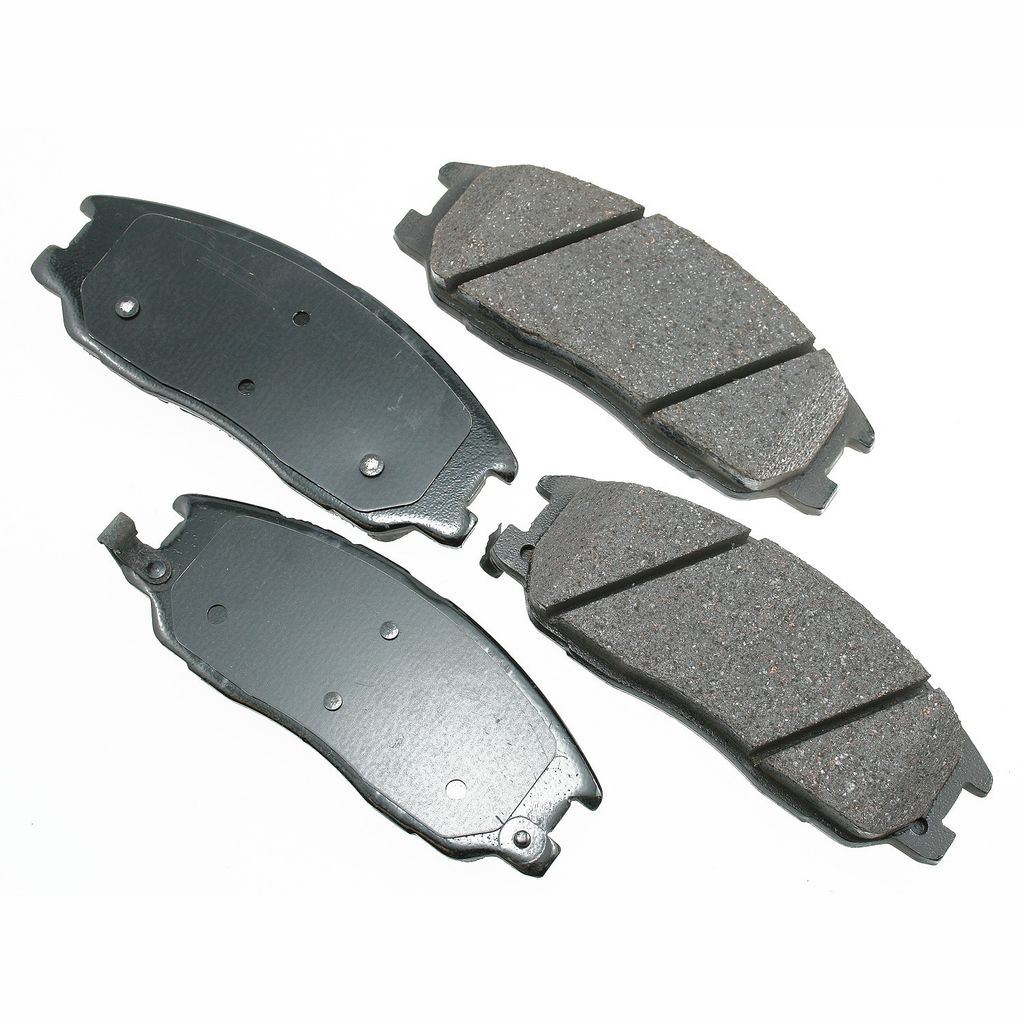Akebono ACT955 - ProACT Ultra Premium Ceramic Disc Brake Pad Set, 2-Wheel Set