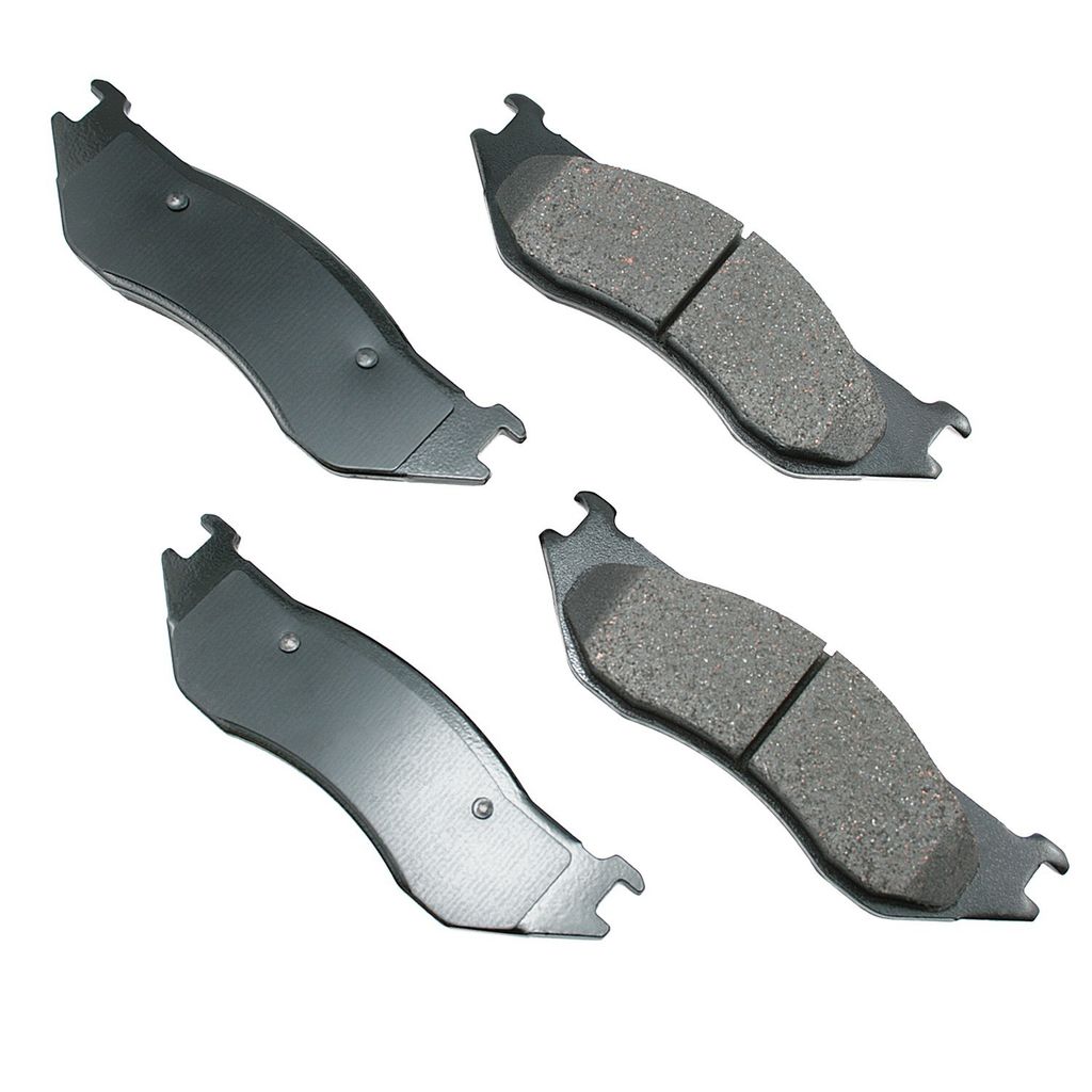 Akebono ACT966 - ProACT Ultra Premium Ceramic Disc Brake Pad Set, 2-Wheel Set