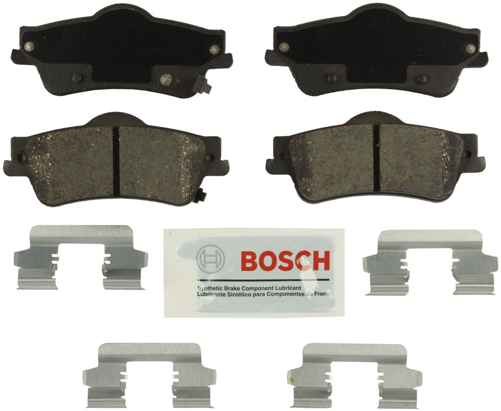 Bosch BE1352H - Blue Disc Brake Pad Set, Ceramic, with Hardware, Two Wheel Set