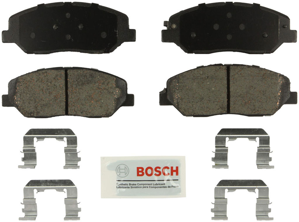 Bosch BE1384H - Blue Disc Brake Pad Set, Ceramic, with Hardware, Two Wheel Set