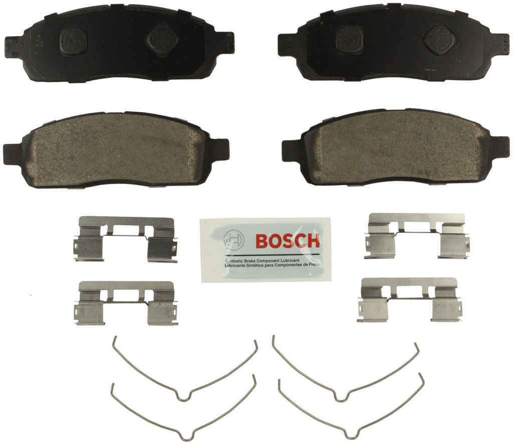 Bosch BE1392H - Blue Disc Brake Pad Set, Semi-Metallic, with Hardware, Two Wheel Set