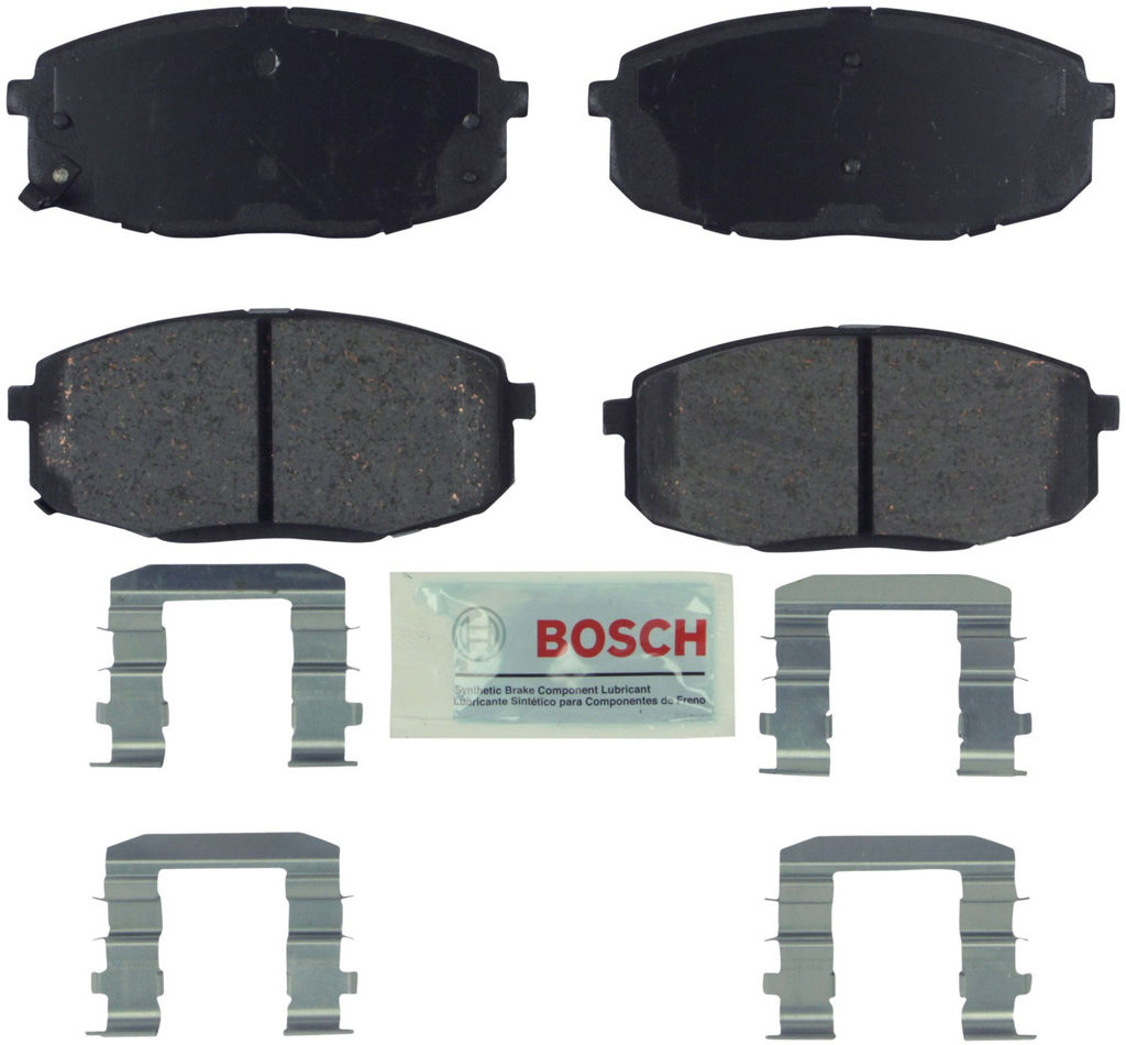 Bosch BE1397H - Blue Disc Brake Pad Set, Ceramic, with Hardware, Two Wheel Set