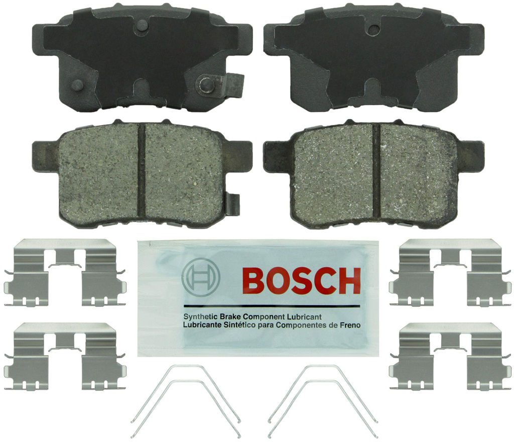 Bosch BE1451H - Blue Disc Brake Pad Set, Ceramic, with Hardware, Two Wheel Set