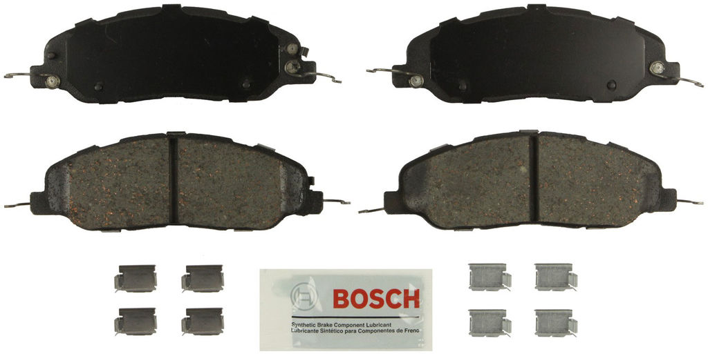 Bosch BE1463H - Blue Disc Brake Pad Set, Ceramic, with Hardware, Two Wheel Set