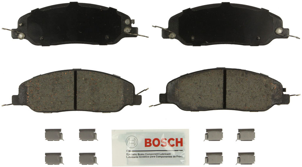 Bosch BE1464H - Blue Disc Brake Pad Set, Ceramic, with Hardware, Two Wheel Set