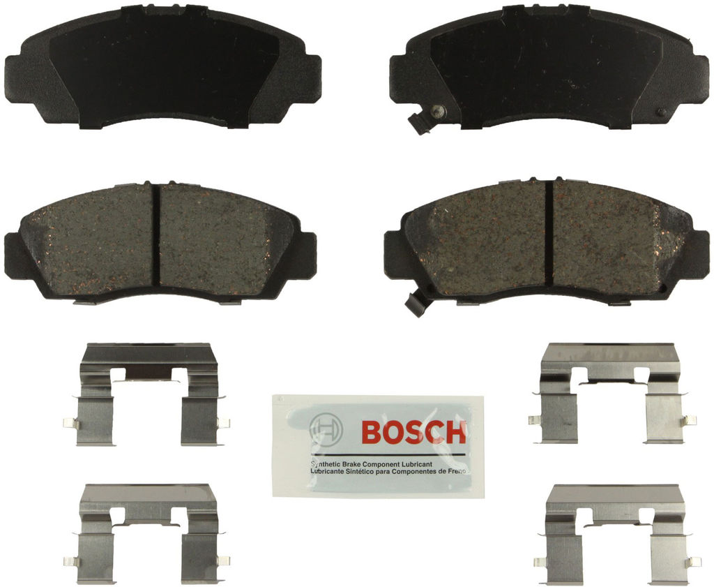 Bosch BE1506H - Blue Disc Brake Pad Set, Ceramic, with Hardware, Two Wheel Set