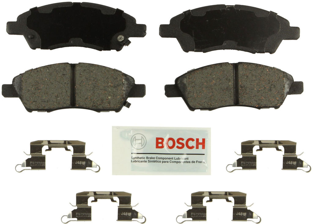 Bosch BE1592H - Blue Disc Brake Pad Set, Ceramic, with Hardware, Two Wheel Set