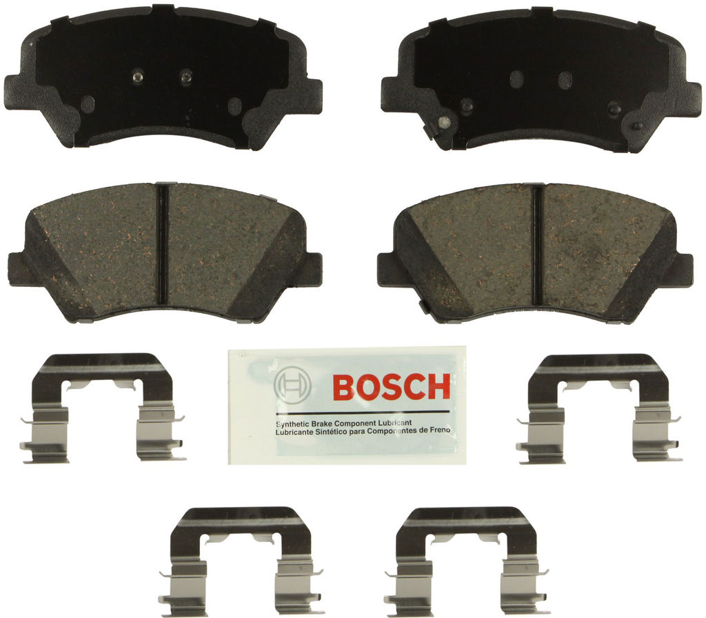 Bosch BE1595H - Blue Disc Brake Pad Set, Ceramic, with Hardware, Two Wheel Set