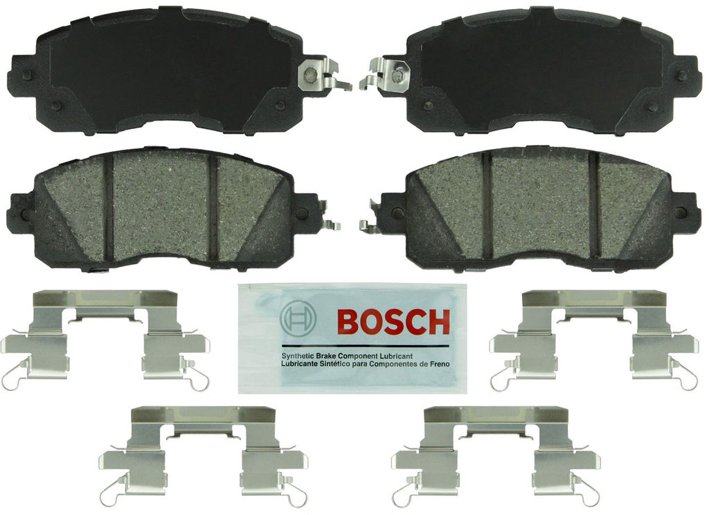 Bosch BE1650H - Blue Disc Brake Pad Set, Ceramic, with Hardware, Two Wheel Set