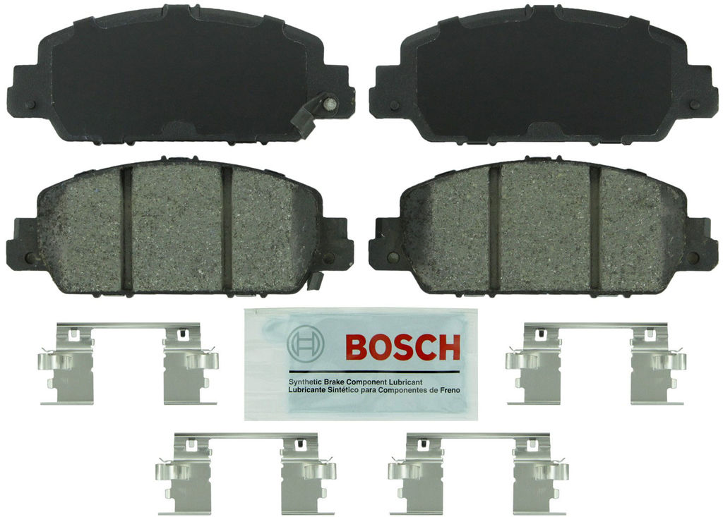 Bosch BE1654H - Blue Disc Brake Pad Set, Ceramic, with Hardware, Two Wheel Set