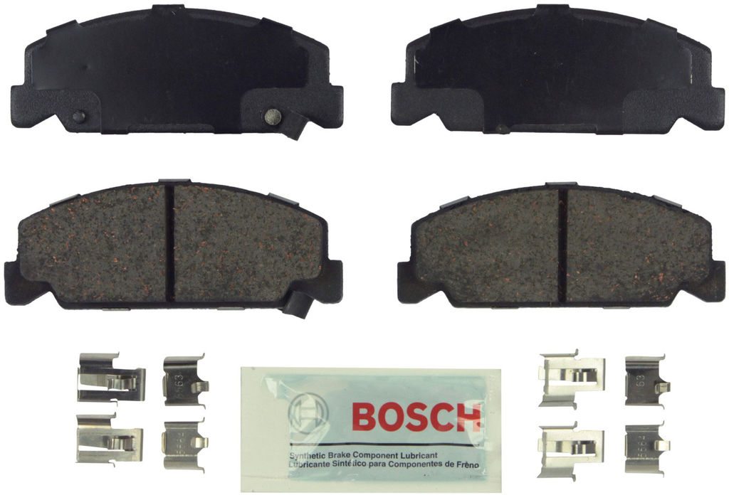 Bosch BE273H - Blue Disc Brake Pad Set, Ceramic, with Hardware, Two Wheel Set