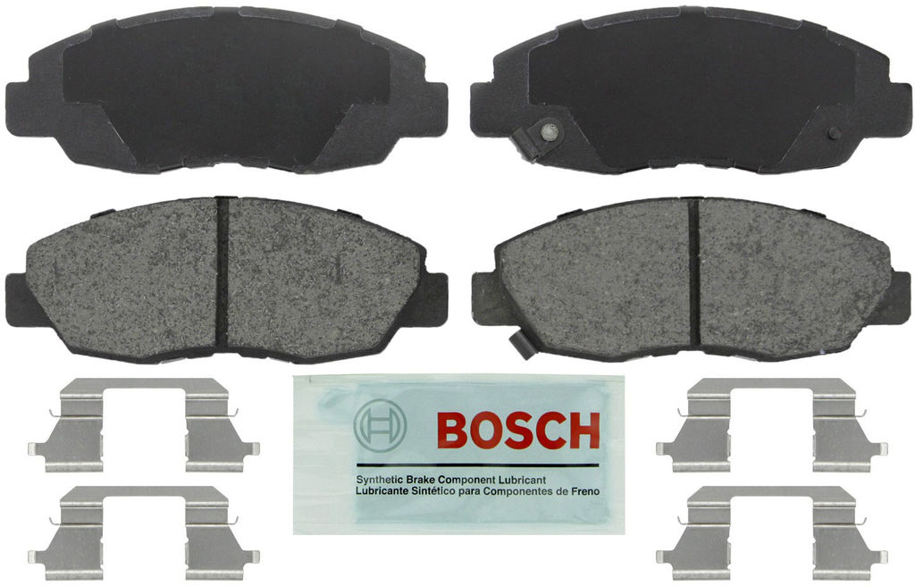 Bosch BE465AH - Blue Disc Brake Pad Set, Ceramic, with Hardware, Two Wheel Set