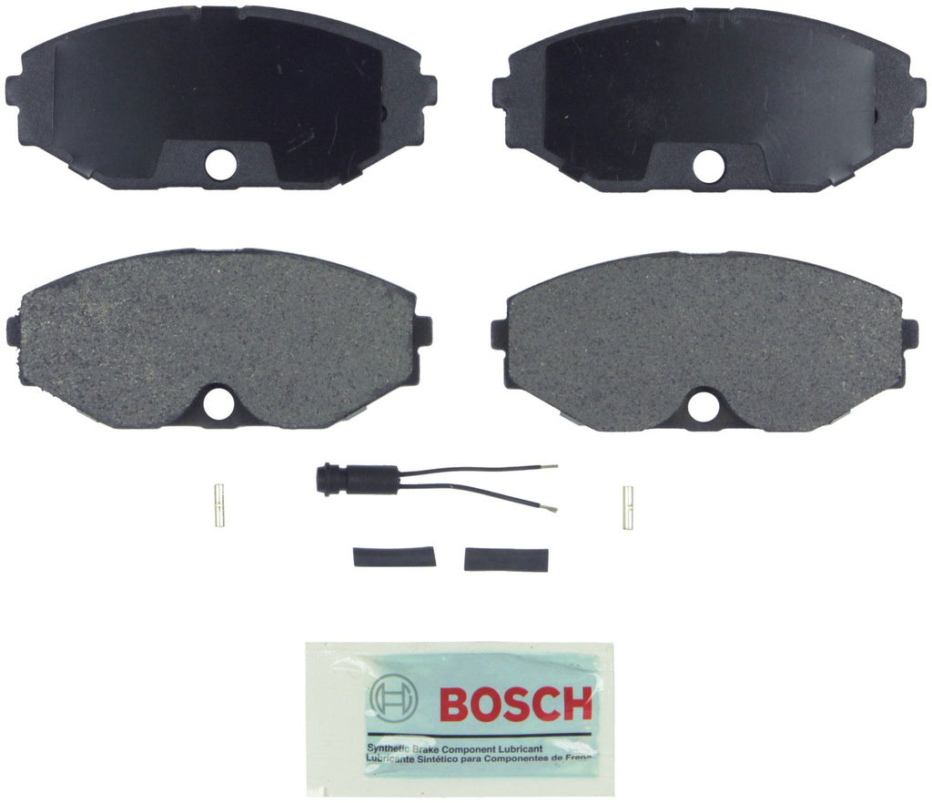 Bosch BE486 - Blue Disc Brake Pad Set, Semi-Metallic, Two Wheel Set