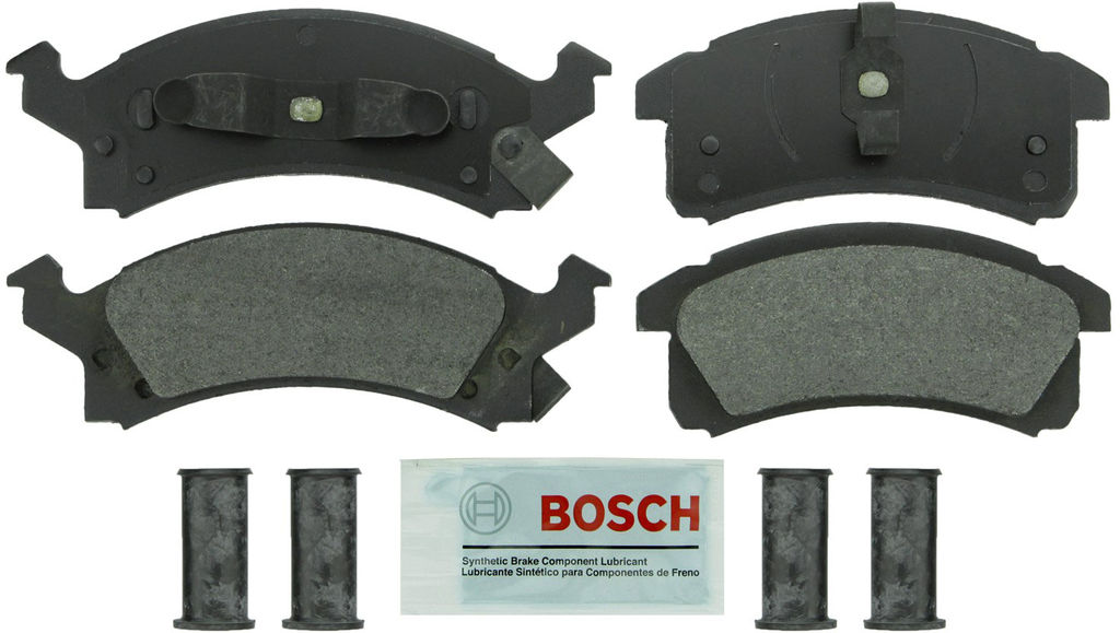 Bosch BE506H - Blue Disc Brake Pad Set, Ceramic, with Hardware, Two Wheel Set
