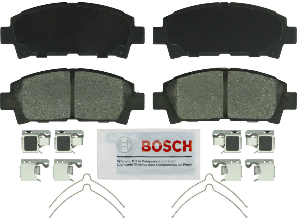 Bosch BE582H - Blue Disc Brake Pad Set, Ceramic, with Hardware, Two Wheel Set