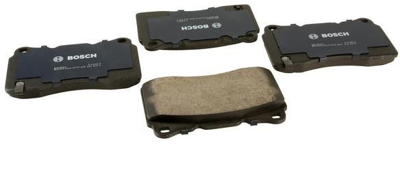 Bosch BE642AH - Blue Disc Brake Pad Set, Ceramic, with Hardware, Two Wheel Set